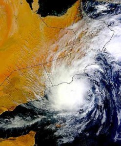 Cyclone Keila - Last cyclone in Oman