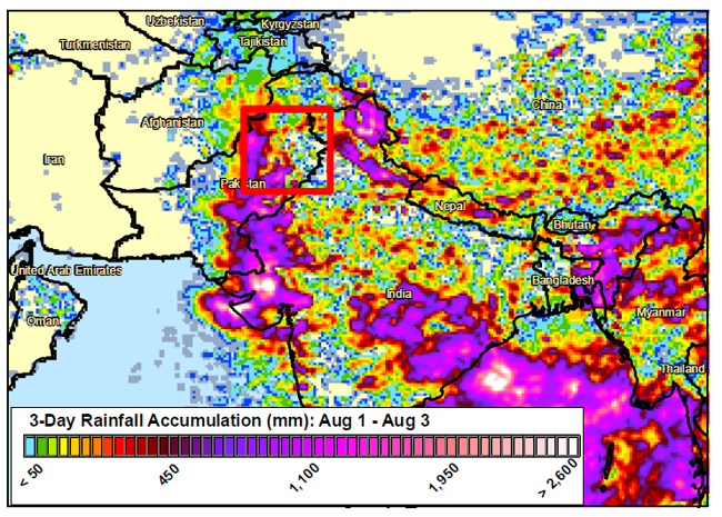 Portal Interactive: Pakistan rainfall will return, either by flood or&nbsp;gently