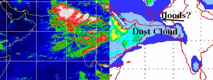 Portal Interactive: Dust cloud retreats to Arabia, leaves Pakistan vulnerable to&nbsp;floods