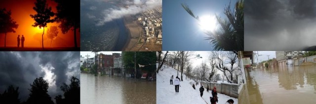Pakistani Weather of Year 2012