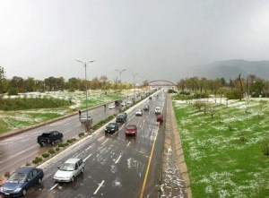 Beautiful View after Hail