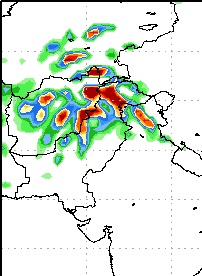 Rain coverage from WD '25'