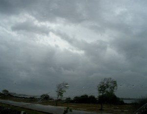 Dark clouds roared over Balochistan