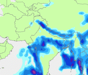 Active Monsoon in June - Some thunderstorms could pop up over Pak