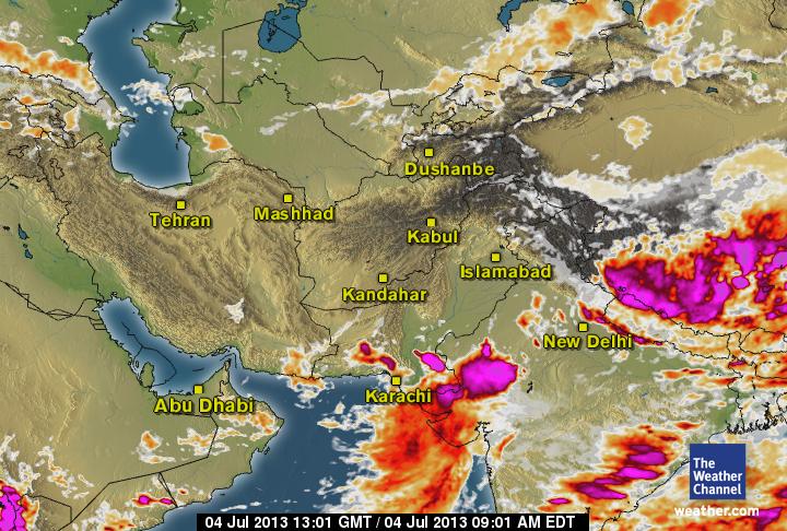 Pakistan Weather Update & Monsoon Alert (June 28 – July 12) – Updated on July&nbsp;4