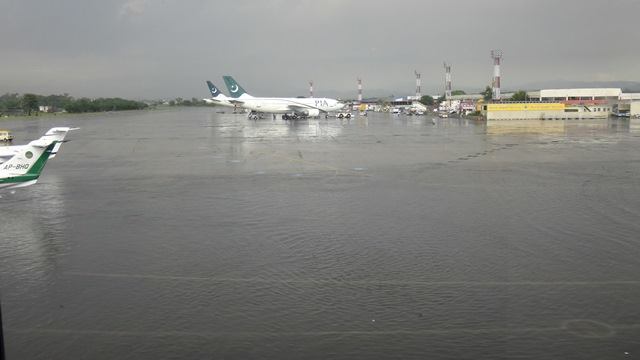 Islamabad Airport turned into a ‘Waterport’