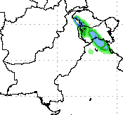 Heavy snowfall seen over GB and adjoining KPK