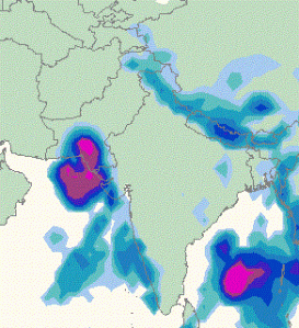 Tropical storm moving towards coastal Sindh