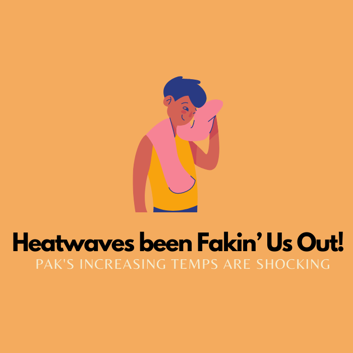 Ever-increasing heat waves are a cause of concern in&nbsp;Pakistan