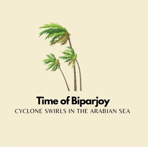 Time of Biparjoy – Cyclone swirls in the Arabian&nbsp;Sea