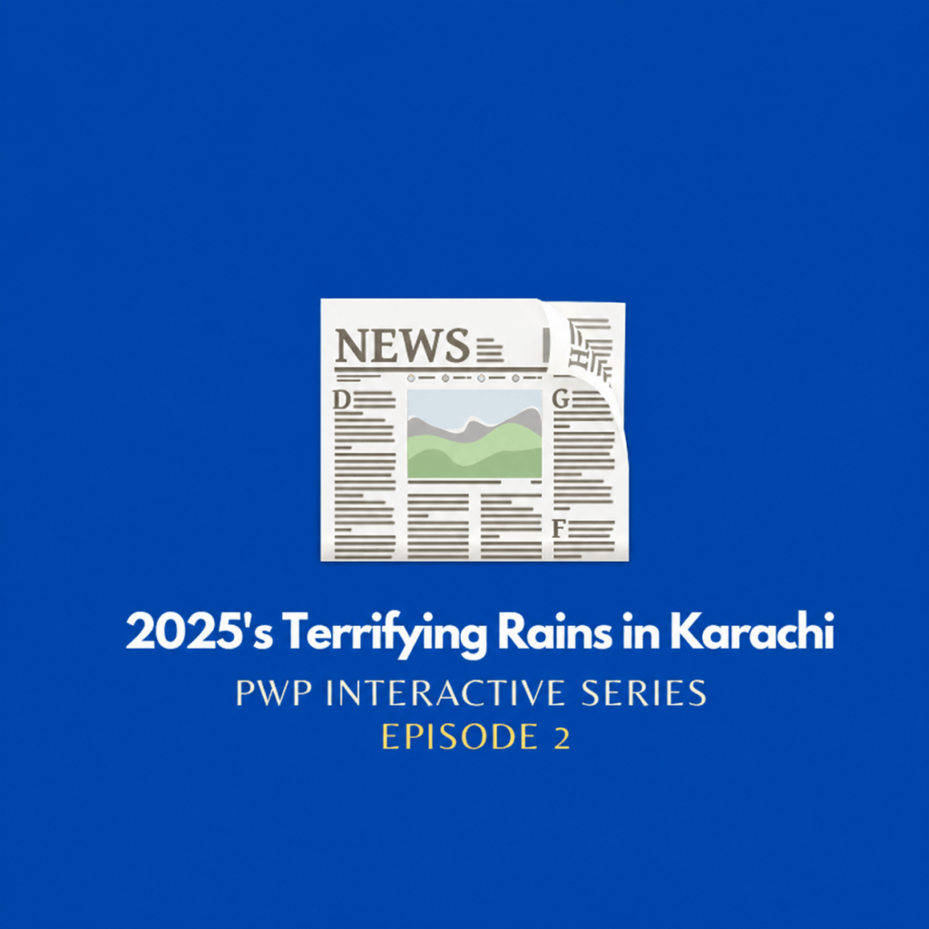 Terrifying rains of August 2025 in&nbsp;Karachi